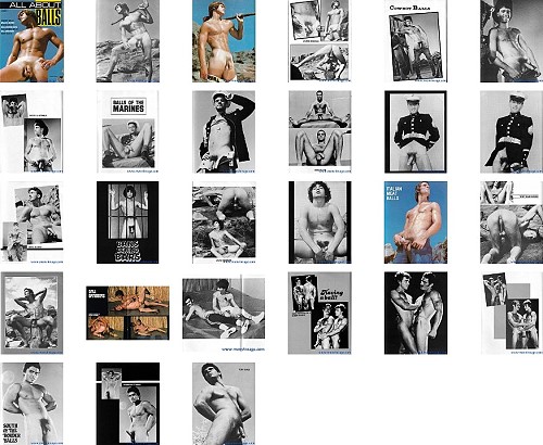 screenshots from boy vintage erotica magazine