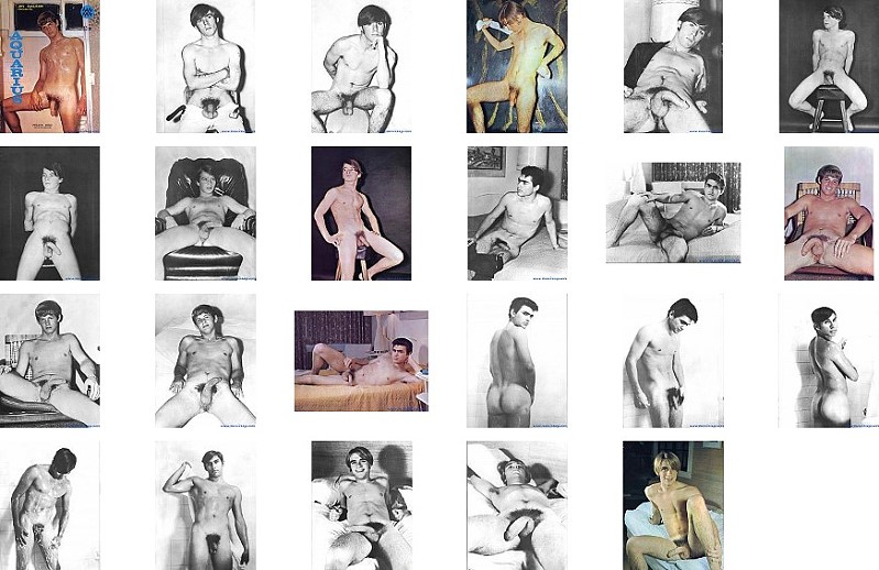 screenshots of aquarius male vintage erotica magazine